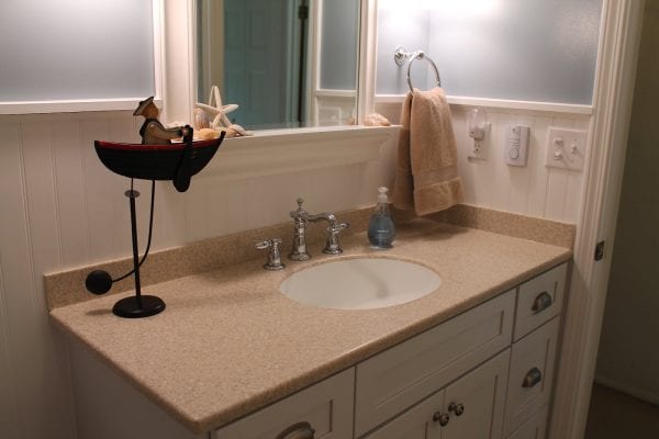 10 How to add light and openness in bathroom remodel, by Elizabeth and Co featured on @Remodelaholic