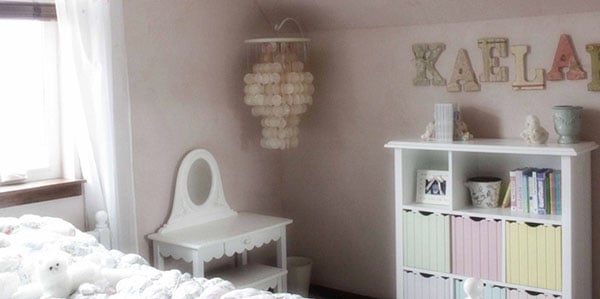 Remodelaholic Girls Bedroom In Pink Clay Ra 124 Remodelaholic Girls Bedroom In Pink Clay Ra 124