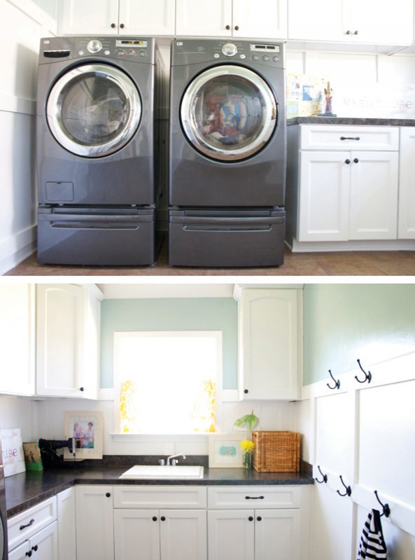 Home Sweet Home on a Budget: Awesome Laundry Rooms by Bloggers ...