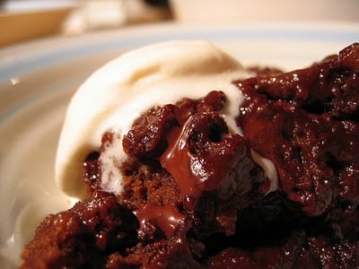 chocolate microwave pudding cake