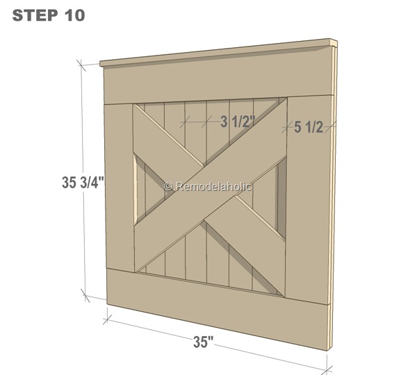 DIY Wooden Barn Door Baby Gate Building Plans
