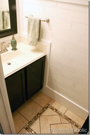 Inlaid tile rug tutorial (23)