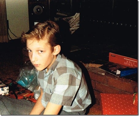 Justin Christmas 1988