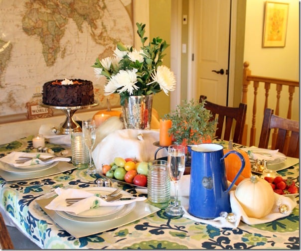 Fall Bounty tablescape Thanksgiving Table setting (3)