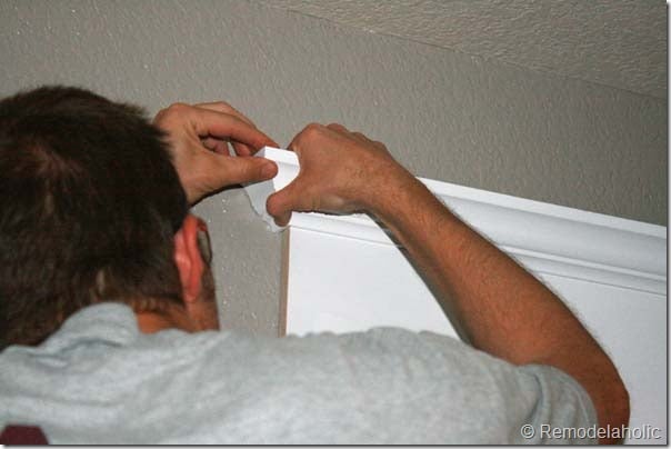 Framing Bathroom Mirrors With Crown Molding remodelaholic | framing a large bathroom mirror Framing Bathroom Mirrors With Crown Molding remodelaholic | framing a large bathroom mirror