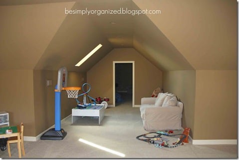 Simply Organized sofa