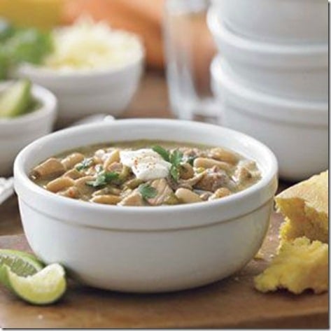Williams Sonoma White Turkey Chili