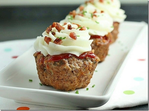 First Look Then Cook Meatloaf Cupcakes