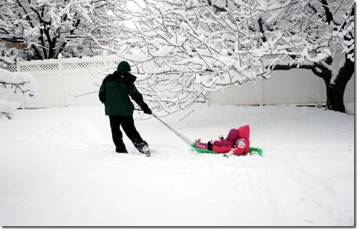 Playing in the snow (5)