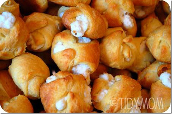 Tidy Mom Garlic Chicken Puffs