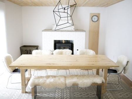 DIY Farmhouse Table Tutorial | Remodelaholic