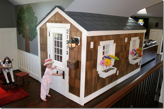 Apartment Therapy Cedar Shake Attic playhouse