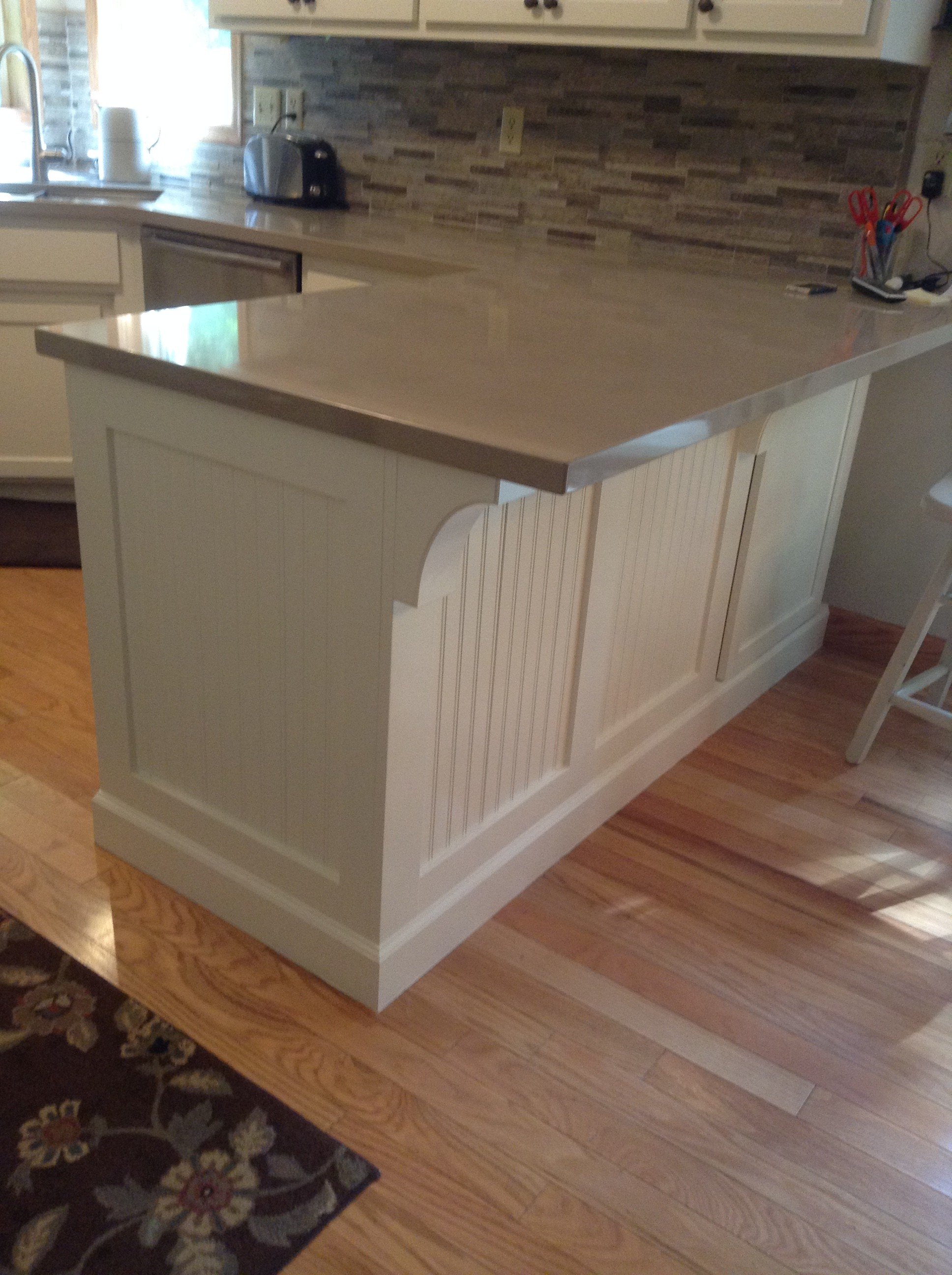 Fabulous Kitchen Island Makeover Part One Remodelaholic