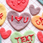 Valentine Converstaion Heart Cookies Koolaid Cookies Recipe