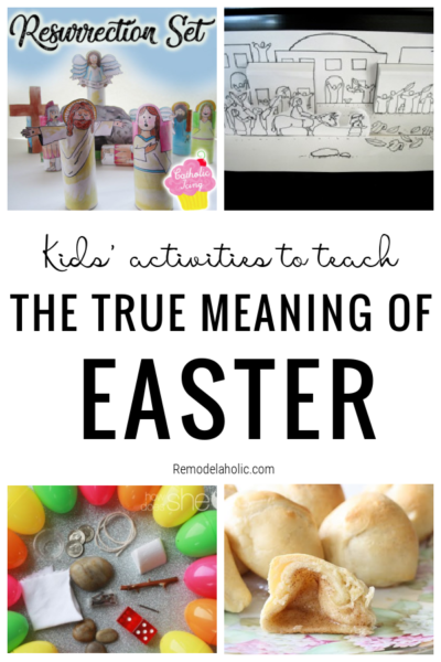 Easter Activities for Kids that Teach about Jesus Christ | Remodelaholic