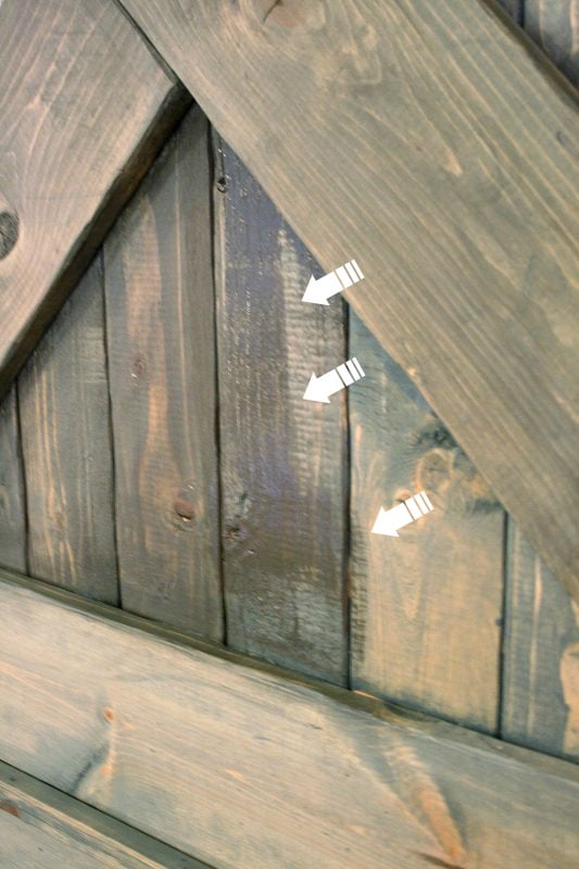 Color Washing Paint Technique for Keeping Wood Grain Visible!