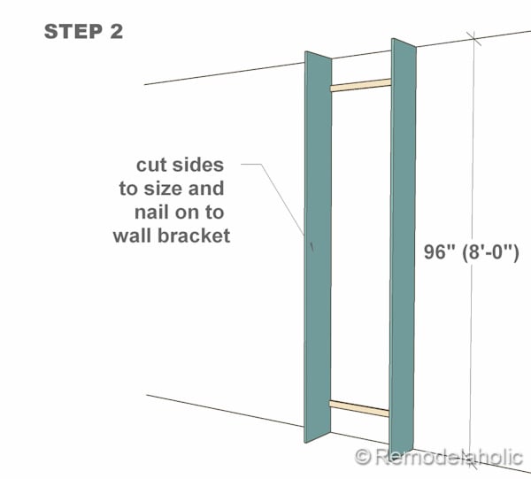 step 2 bult-in bookshelves