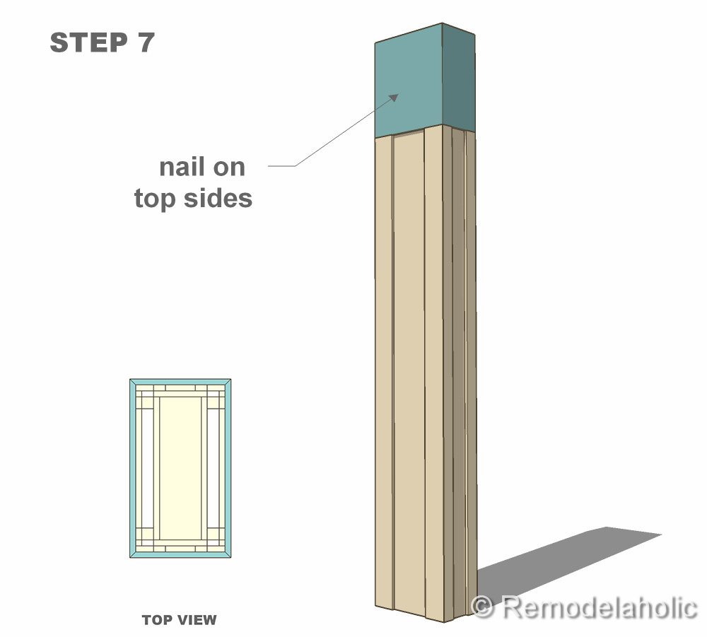 Interior Column Installation Free Interior Column Plans