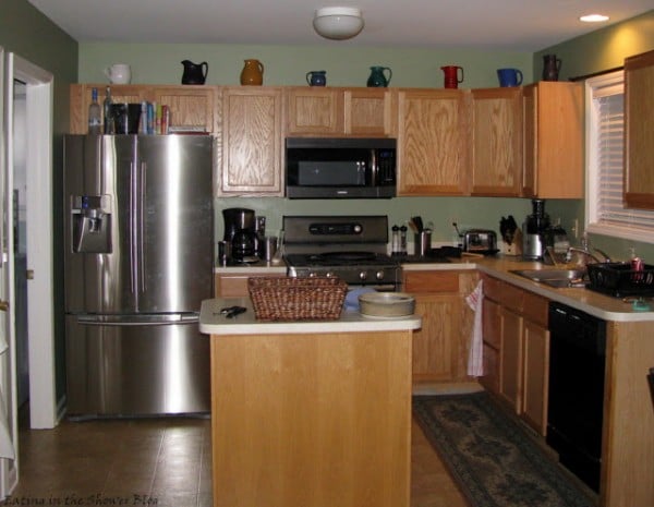 before the kitchen makeover