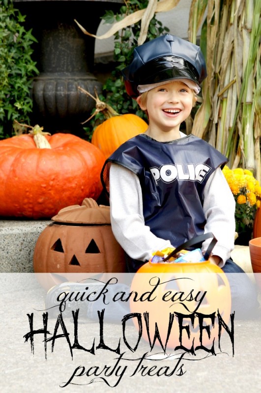 5 Quick and Easy Halloween Party Treats via Tipsaholic