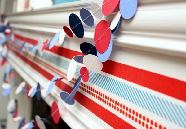 washi tape home decor - accent mantel or furniture, 52 Mantels
