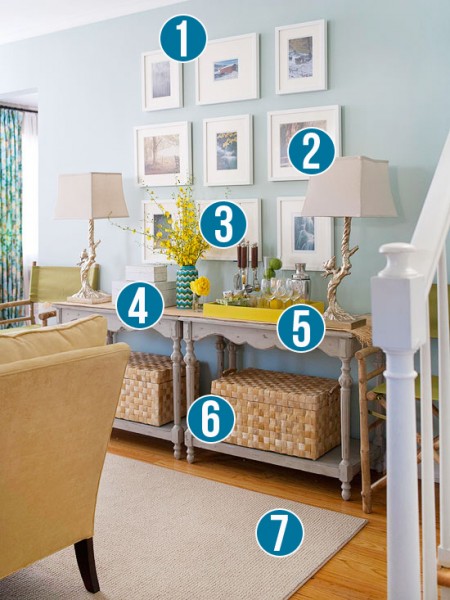 Get This Look: Doubled Up Console Tables | Remodelaholic