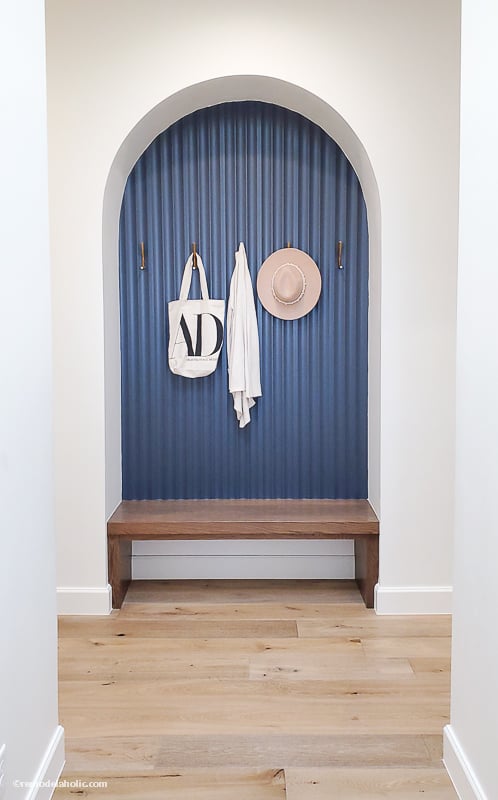 How to Decorate a Hallway: Arched Nook Seating