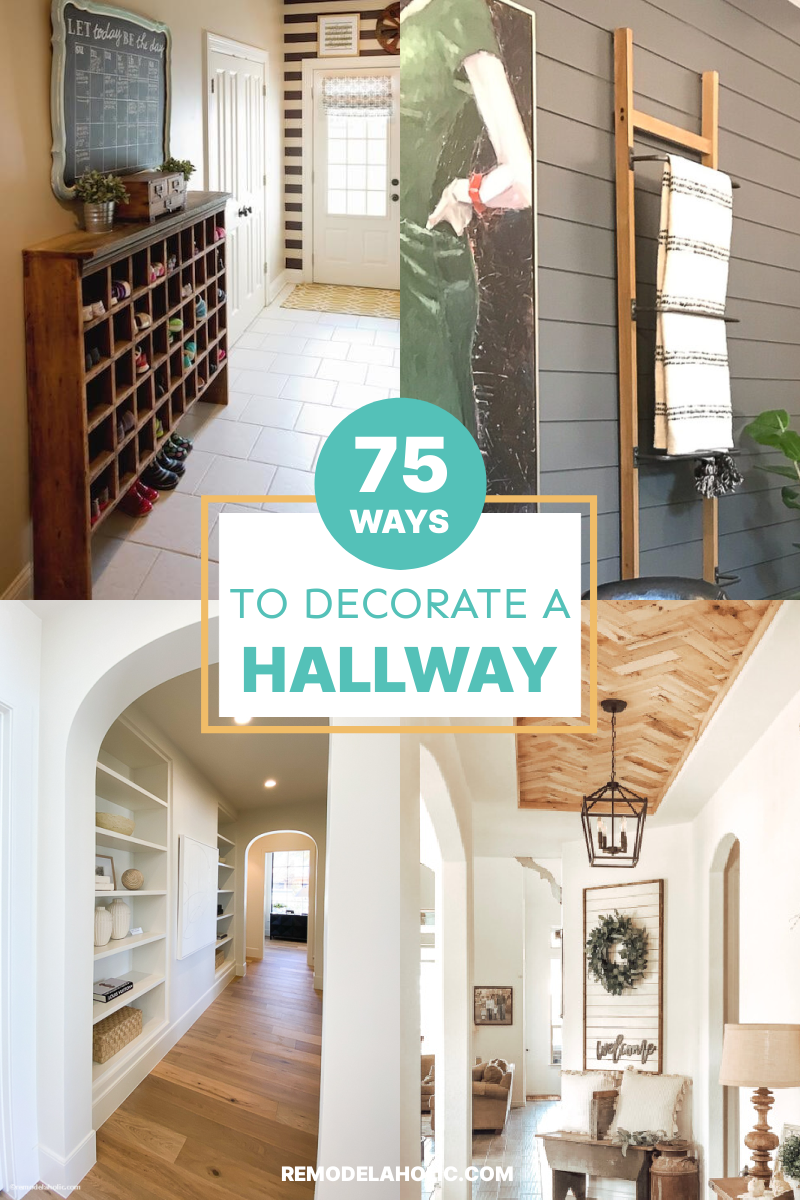 17 Ways To Decorate A Hallway | Remodelaholic