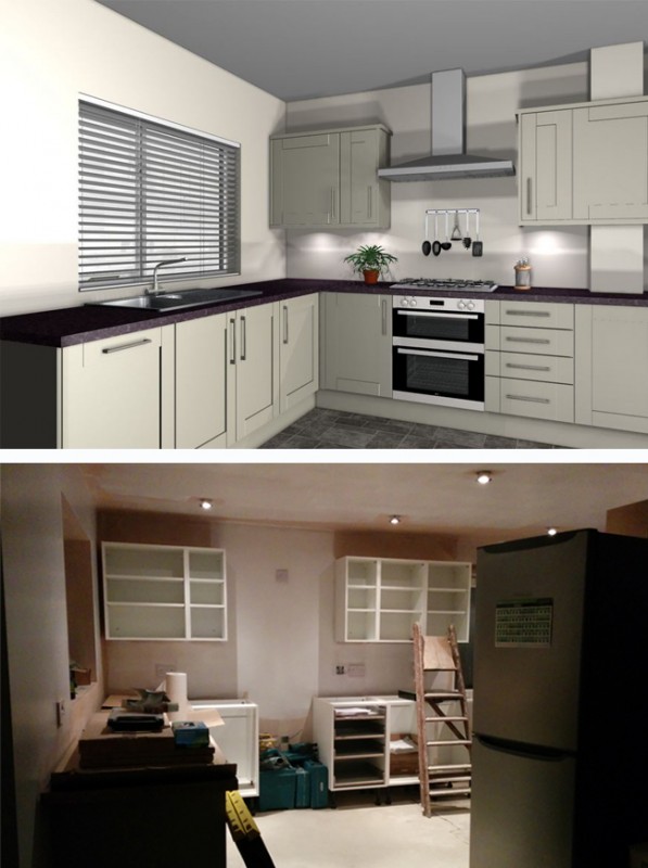 01-03 kitchen progress, Well I Guess This Is Growing Up