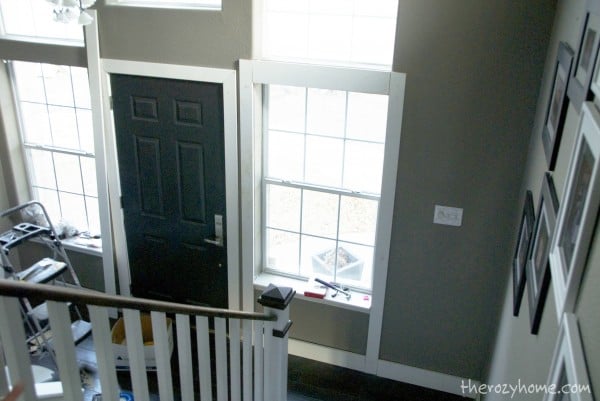 Step 4: Trim the windows.