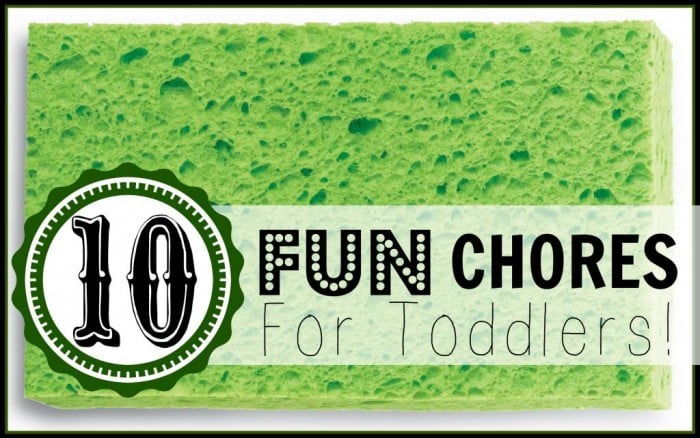 10 Fun Chores for Toddlers via Tipsaholic