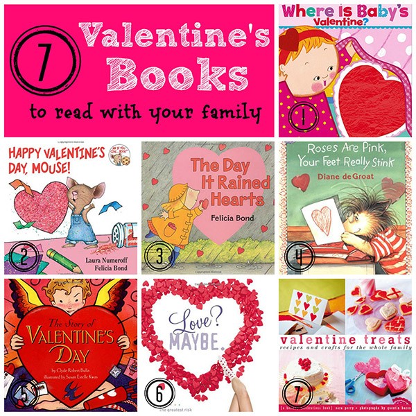 7 Valentines Books to Read with Your Family - Tipsaholic.com