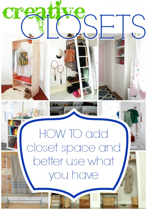 14 Creative Closet Solutions to Organize and Add Storage Space ...