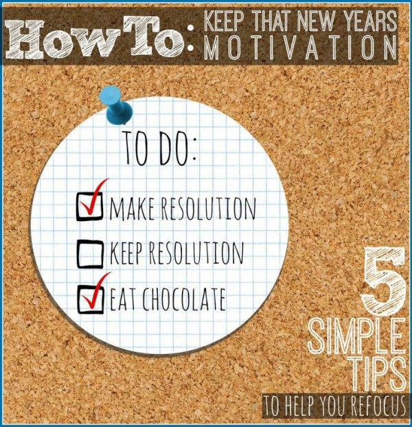 How to Keep That New Year's Motivation - Tipsaholic.com