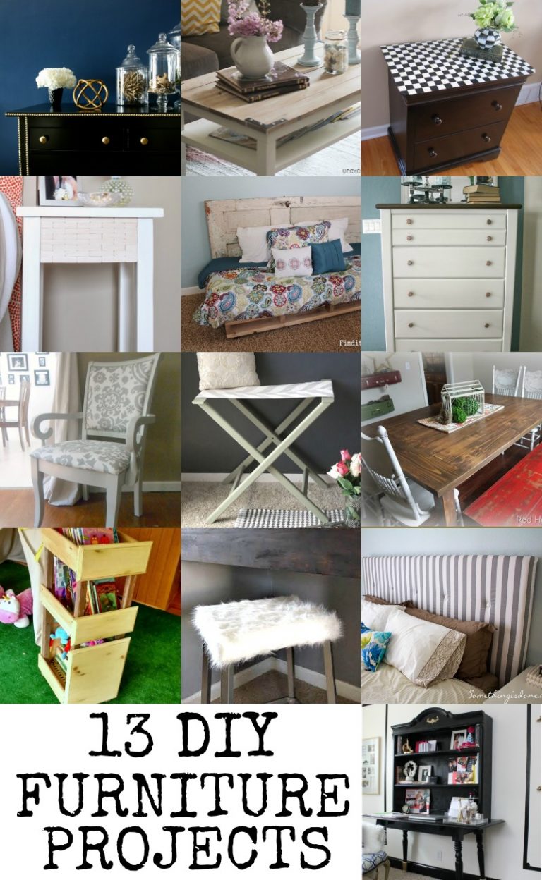 13 DIY Furniture Projects | Remodelaholic