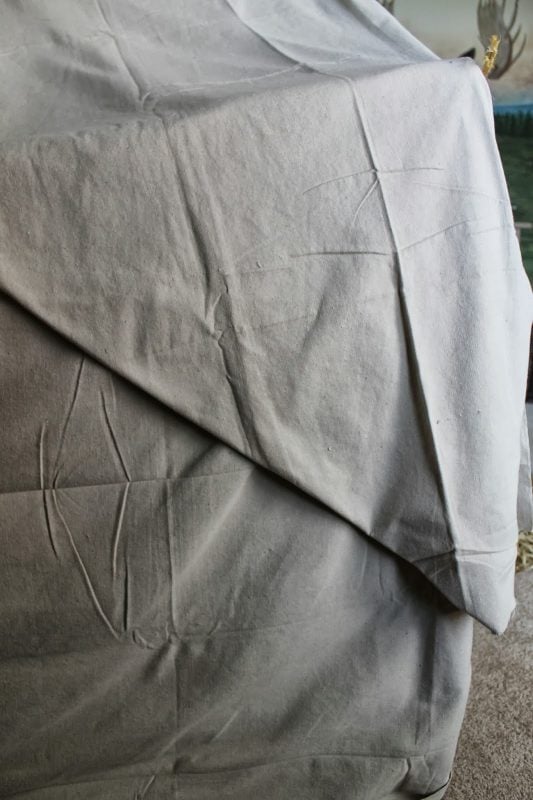 kids camping tent bed canopy from the outside, The Ragged Wren on Remodelaholic