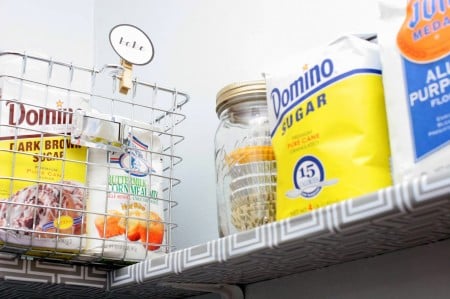 organized pantry makeover, Craftivity Designs on Remodelaholic