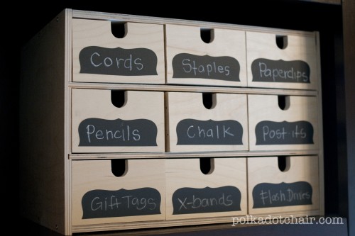 tipsaholic-chalkboard-labels-polka-dot-chair