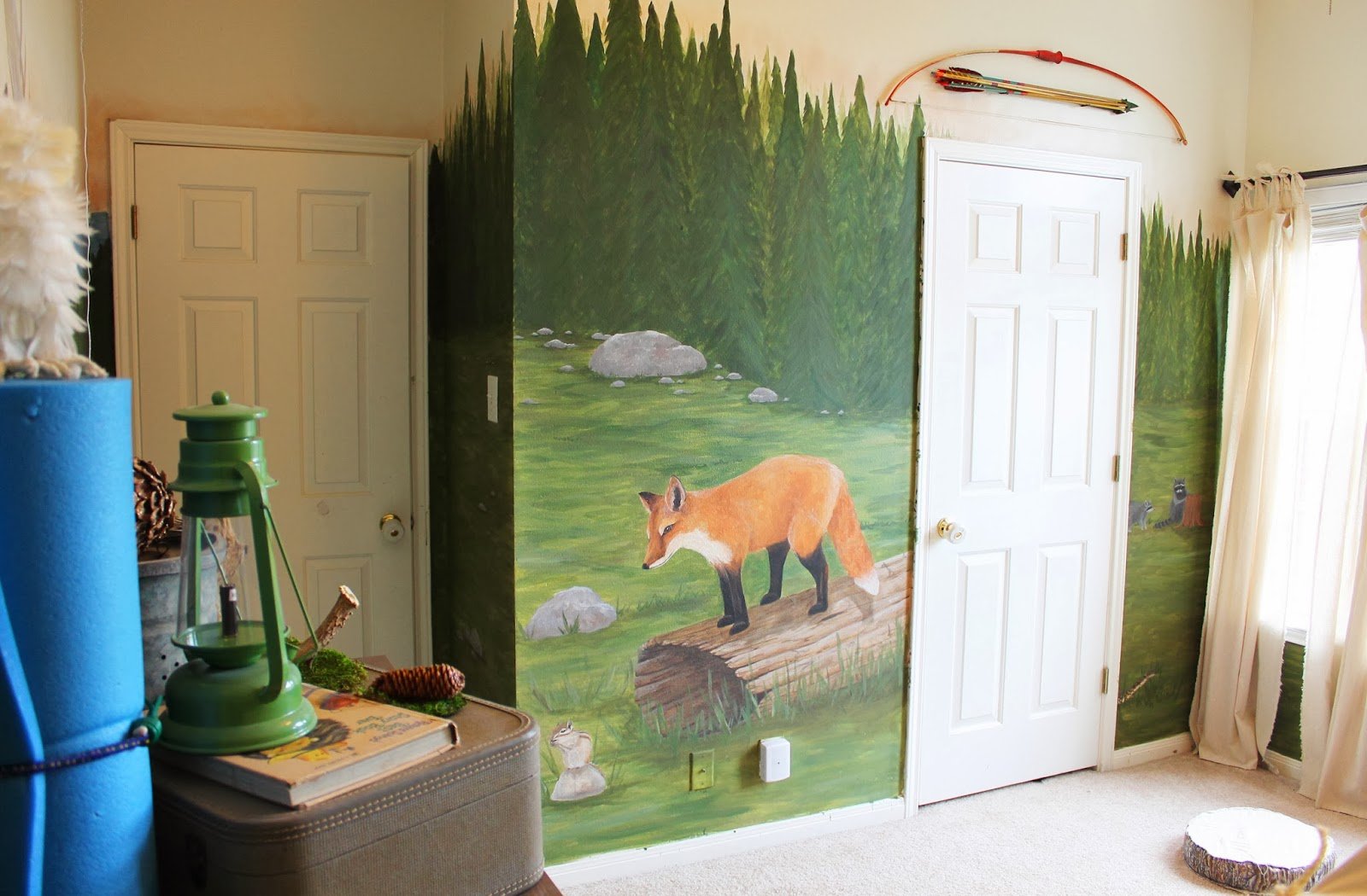 woodland kids bedroom