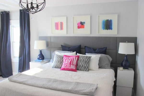 How to Build a Tufted Panel Headboard | Home Coming for Remodelaholic.com