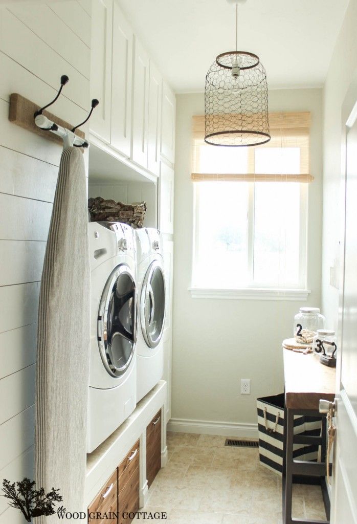 20+ One Wall and Small Laundry Rooms | Remodelaholic