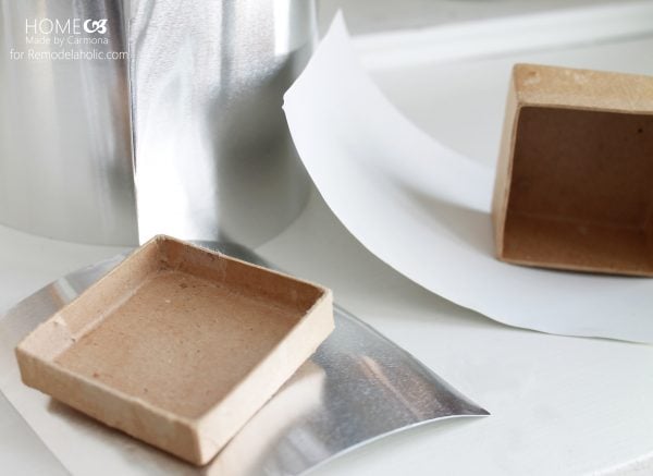 Faux Tin -Materials - for Remodelaholic