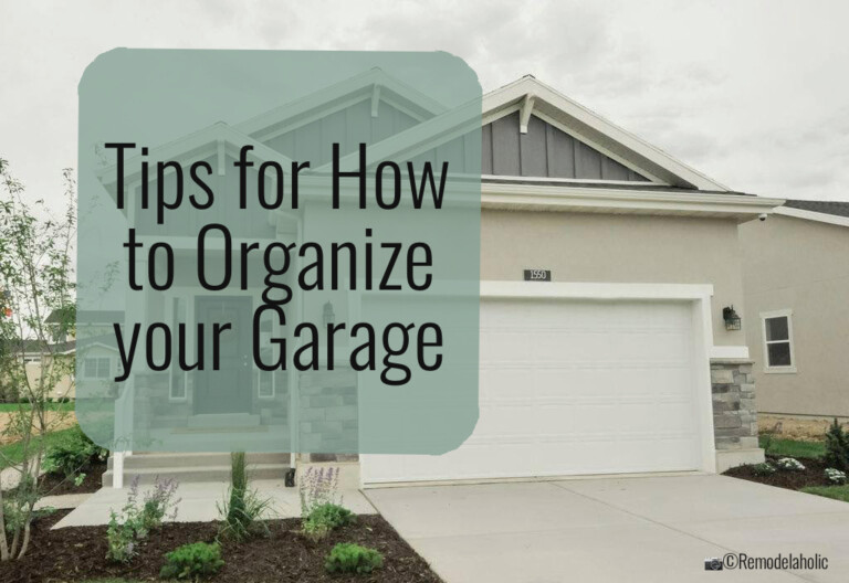 15 Tips for How to Organize Your Garage | Remodelaholic