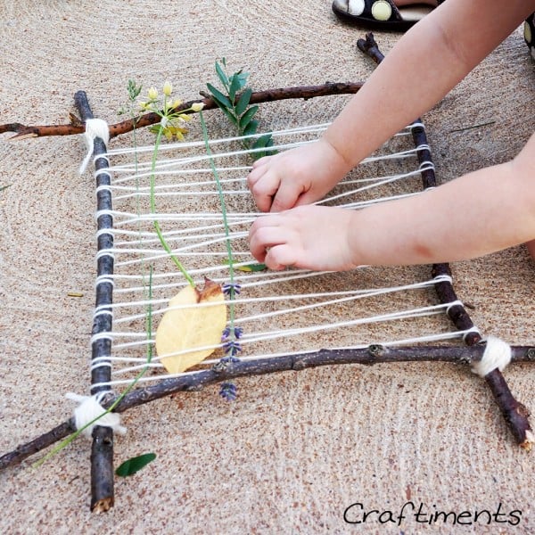 10 No-Fuss Camping Crafts for Kids - tipsaholic, #camping, #kids, #naturecrafts, #summer