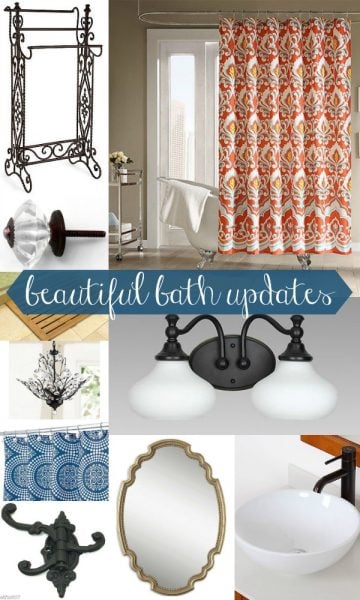 Beautiful Bath Updates by Remodelaholic