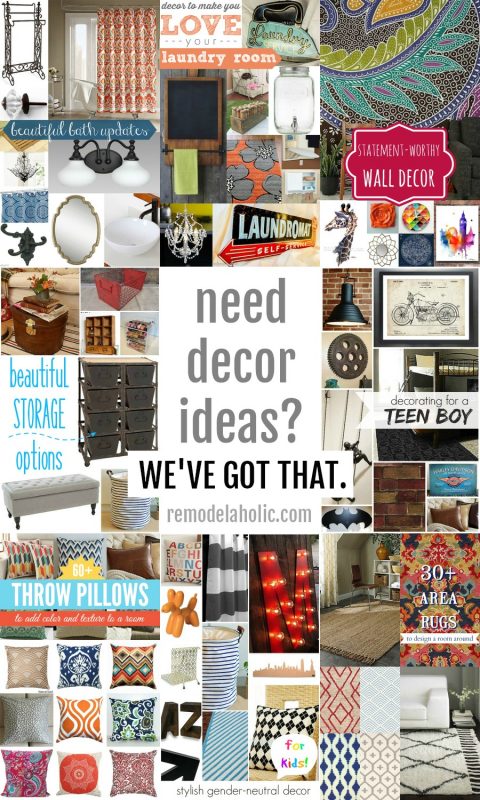 Stuck in a decorating rut? Try these decor ideas from Remodelaholic.com #homedecor