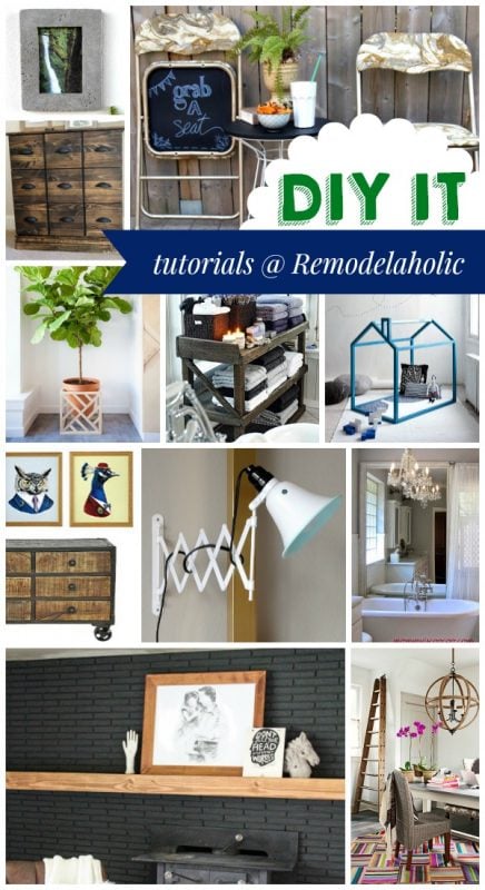 These DIY tutorials and more over at Remodelaholic.com #buildit #diy #homedecor 