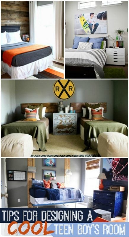 How to Design a Cool Teen Boy's Room by Remodelaholic