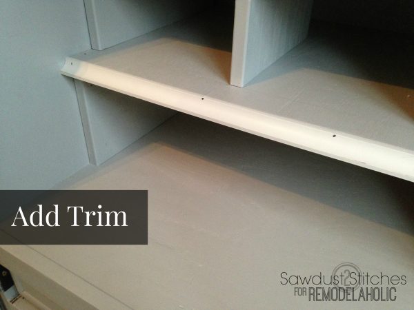 add trim remodelaholic