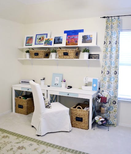 organized craft room 1